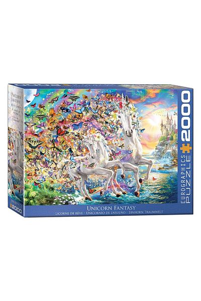 Eurographics Puzzle 2000 pieces - Unicorn Fantasy