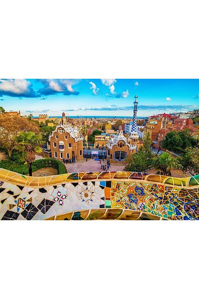 Enjoy Puzzle 1000 pieces Enjoy - View from Park Guell, Barcelona