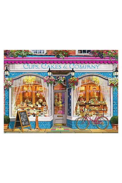 Eurographics Puzzle Eurographics - Cups Cakes & Company, 1000 piese