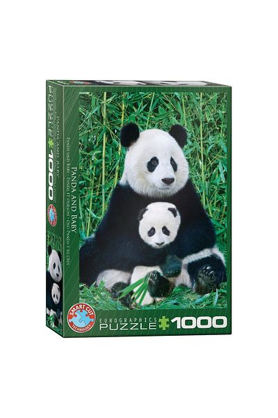 Eurographics Puzzle Eurographics - The Panda family, 1000 pieces