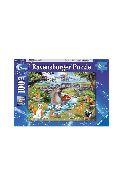 RAVENSBURGER Ravensburger Puzzle - Animal World, 100 pieces