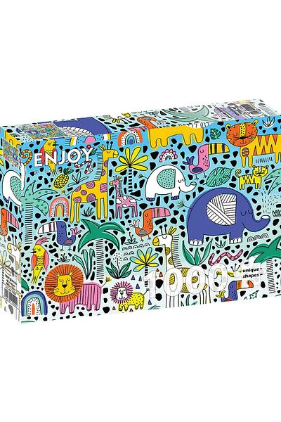 Enjoy Puzzle 1000 pieces ENJOY - Doodle Safari