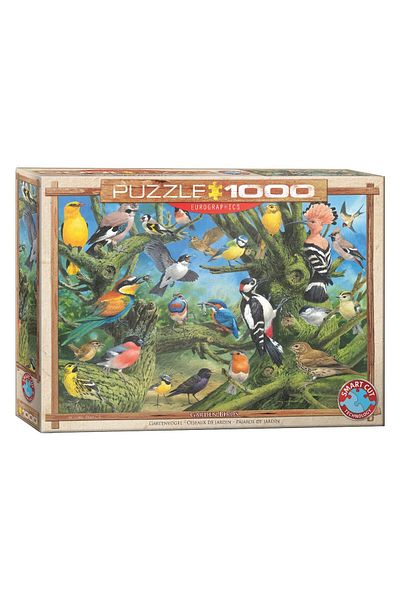 Eurographics Puzzle Eurographics - Johann Francis: Garden Birds, 1000 pieces