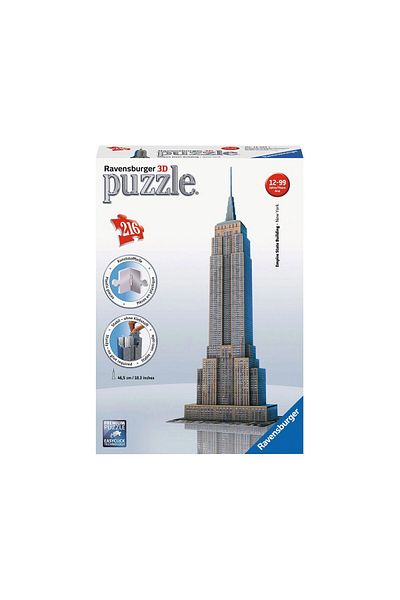 RAVENSBURGER Puzzle 3D Ravensburger - Empire State Building, 216 piese