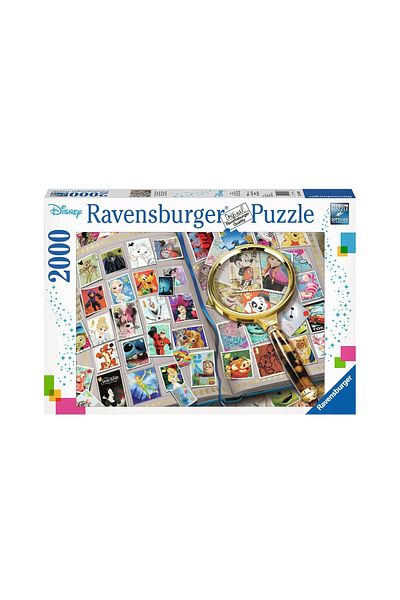 RAVENSBURGER Puzzle Ravensburger - Disney - My Favorite Stamps, 2000 pieces
