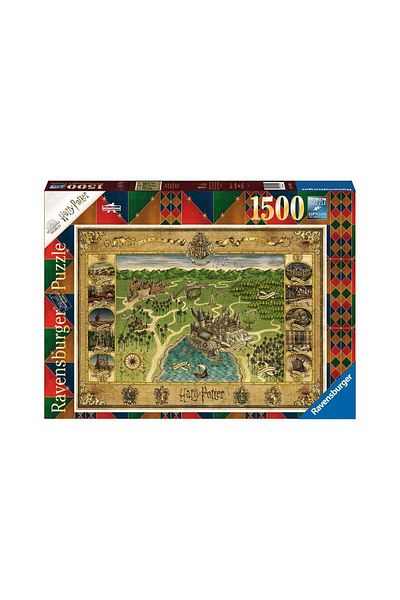RAVENSBURGER Puzzle 1500 pieces - Hogwarts Map
