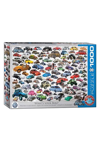 Eurographics Puzzle Eurographics - VW Beetle - What's your Bug?, 1000 pieces