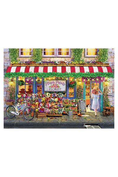 Eurographics Puzzle Eurographics - Plush Petals Florist P.Normand, 1000 pieces