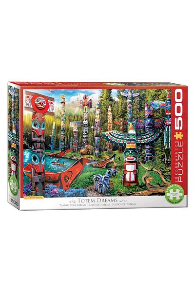 Eurographics Puzzle Eurographics - Totem Dreams, 500 pieces XXL
