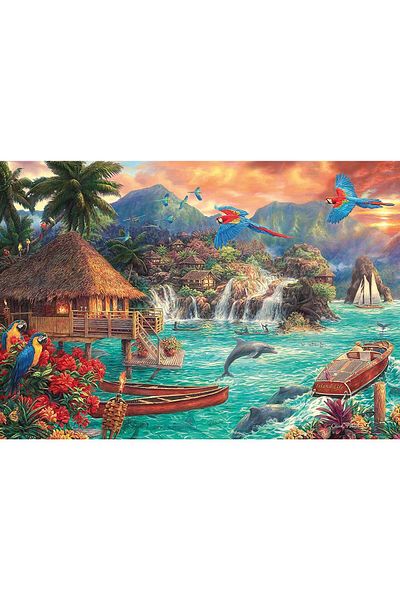 CLEMENTONI Puzzle 2000 pieces Clementoni - Island