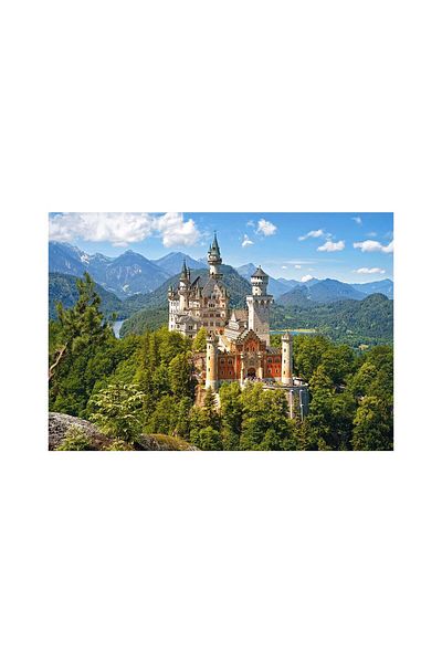 Castorland Puzzle Castorland - View Of The Neuschwanstein Castle, 500 pieces
