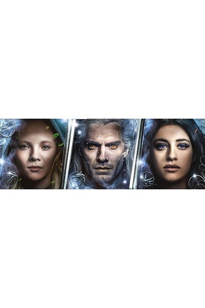 CLEMENTONI Puzzle 1000 pieces panoramic Clementoni - The Witcher
