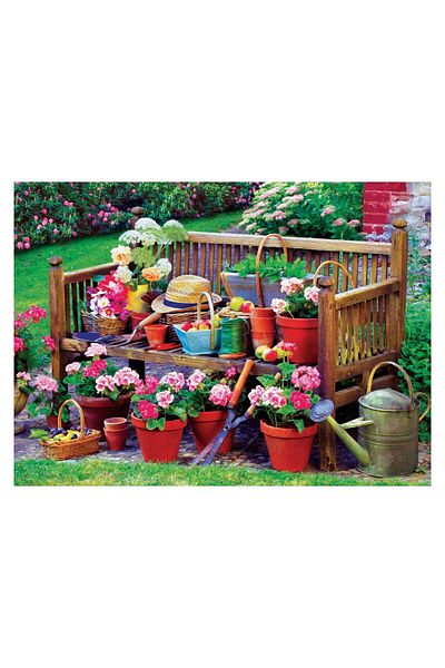 Eurographics Puzzle Eurographics - Garden Bench, 1000 pieces