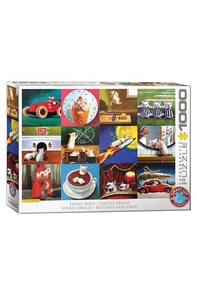 Eurographics Puzzle 1000 pieces Eurographics - Funny Mice