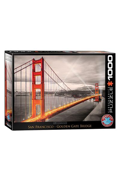 Eurographics Puzzle Eurographics - San Francisco Golden Gate Bridge, 1000 pieces