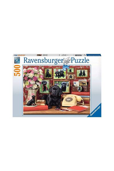 RAVENSBURGER Ravensburger Puzzle - Loyal Puppy, 500 pieces