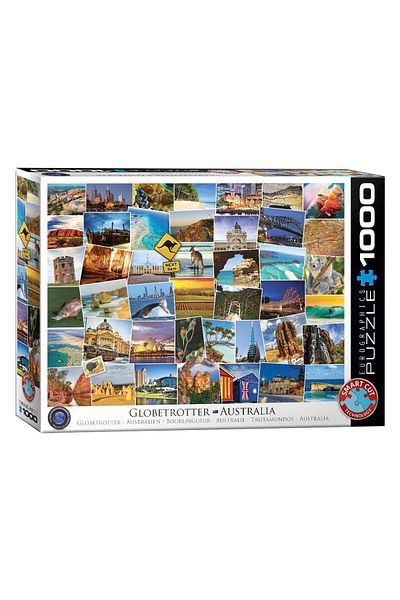 Eurographics Eurographics Puzzle - Globetrotter Australia, 1000 pieces