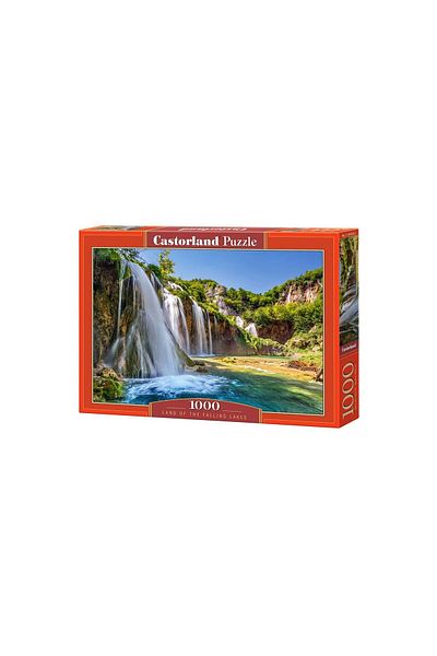Castorland Puzzle - Land of the Falling Lakes, 1000 piese
