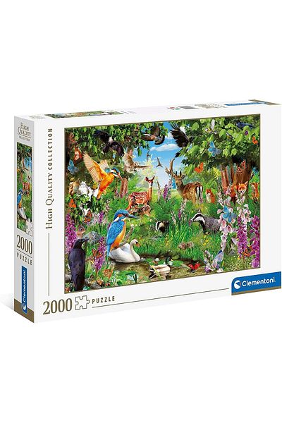 CLEMENTONI Puzzle 2000 pieces Clementoni - Fantastic Forest