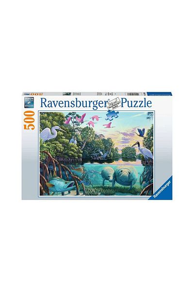 RAVENSBURGER Puzzle 500 pieces Ravensburger - Manatees
