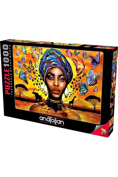 Anatolian Anatolian Puzzle - Serhat Filiz: Delightful Woman, 1000 pieces