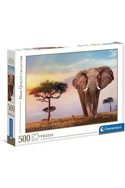 CLEMENTONI Clementoni 500 piece puzzle - African Sunset