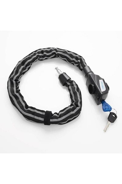Fischer Antifurt bicicleta lant 80 cm, 8 mm, Fischer, cheie cu led