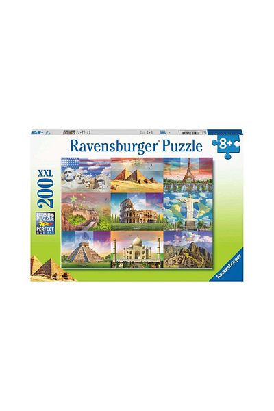 RAVENSBURGER Puzzle 200 pieces Ravensburger - Monuments