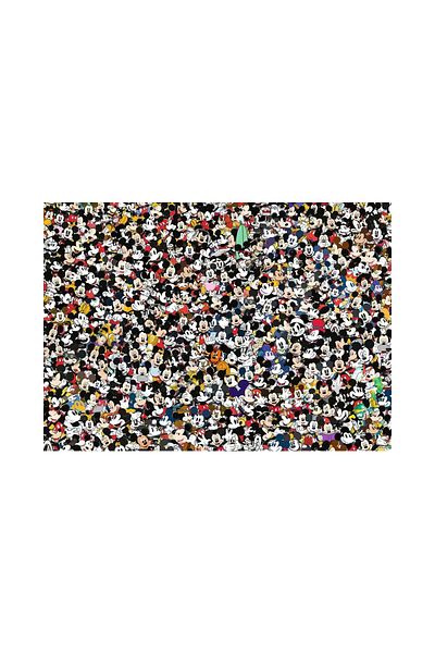 RAVENSBURGER Difficult 1000 piece puzzle - Mickey and Friends Challenge