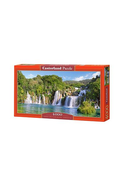 Castorland Puzzle Castorland - Krka Waterfalls,, 4000 pieces