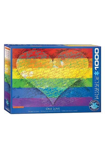 Eurographics Puzzle Eurographics - Love & Pride!, 1000 piese