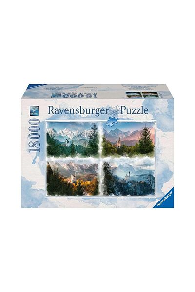 RAVENSBURGER Puzzle 18000 pieces Ravensburger - Castle in 4 Seasons
