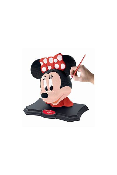 EDUCA Educa 3D Puzzle - Sculpture Puzzle Minnie - Color Edition