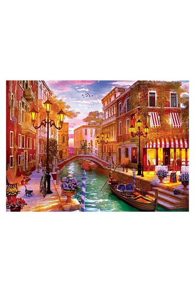 Eurographics Puzzle Eurographics - Dominic Davison: Sunset over Venice, 1000 pieces