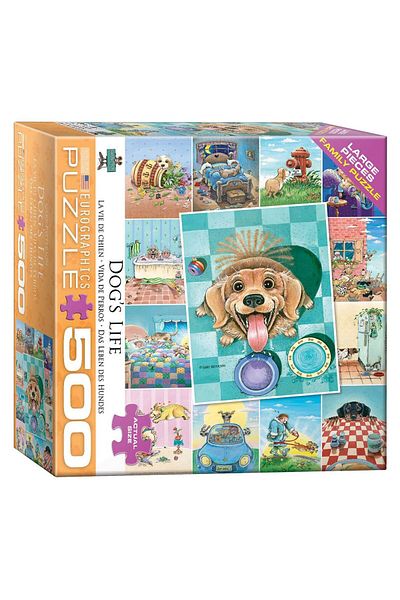 Eurographics Puzzle 500 pieces XXL Eurographics - A Dog's Life