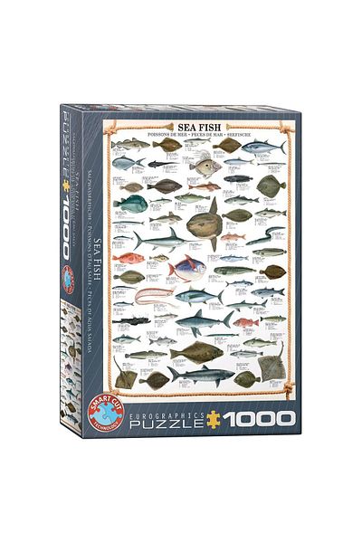 Eurographics Puzzle Eurographics - The fishes, 1000 pieces
