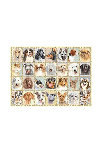 RAVENSBURGER Ravensburger Puzzle - Dog Portraits, 500 pieces