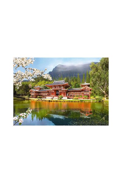 Castorland Puzzle Castorland - Replica of the Old Byodoin Temple, 1000 pieces