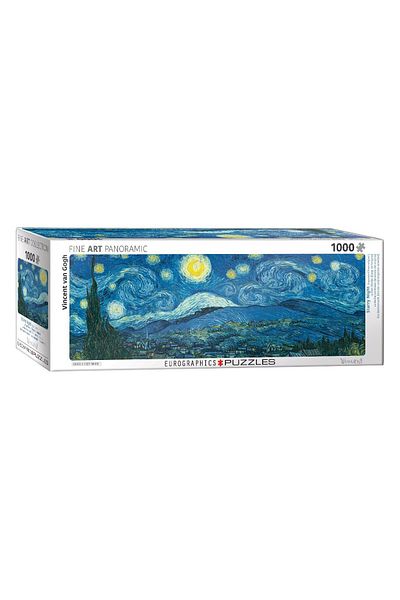 Eurographics Eurographics panoramic puzzle - Vincent Van Gogh: Starry Night, 1000 pieces
