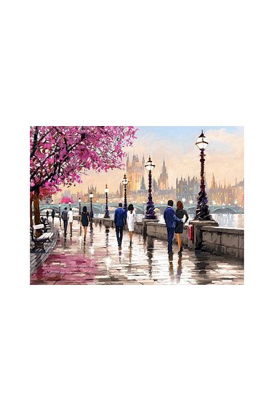 Castorland Puzzle Castorland - Along the River, 2000 piese