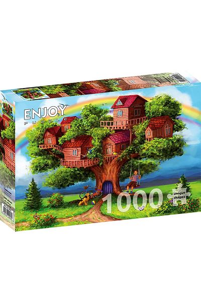Enjoy Puzzle 1000 pieces ENJOY - Treehouses