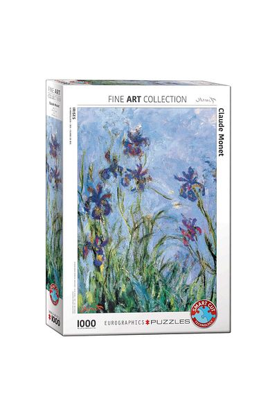 Eurographics Eurographics Puzzle - Claude Monet: Iris (Detail), 1000 pieces (6000-2034)