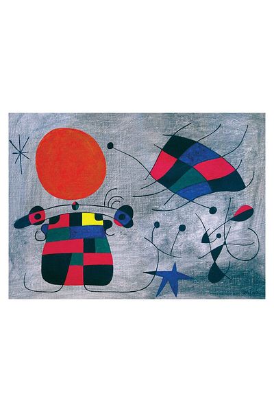 Eurographics Puzzle Eurographics - Joan Miro: Le Sourire aux Ailes Flamboyantes, 1000 pieces