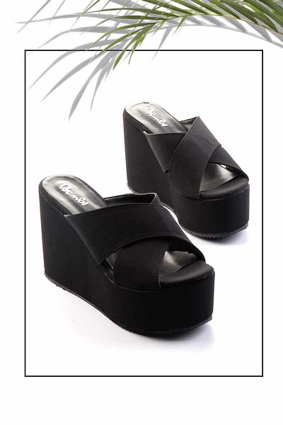 Bambi Black Women's Slippers K04534020104