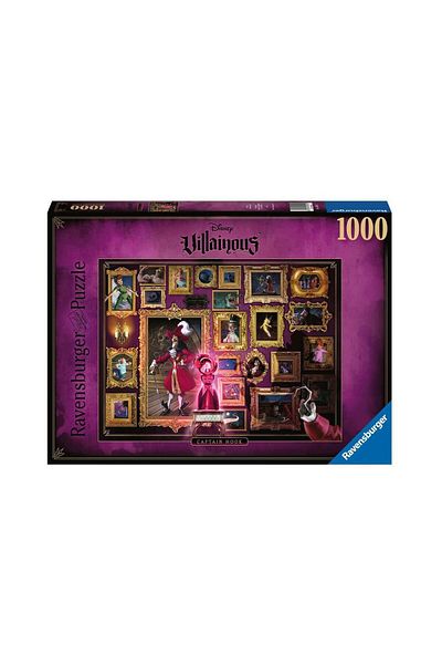 RAVENSBURGER Puzzle Ravensburger - Disney Villainous, Captain Hook, 1000 pieces
