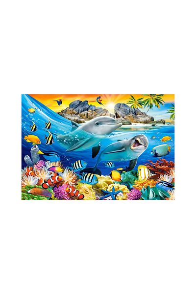 Castorland Puzzle 1000 pieces - Dolphins in the Tropics