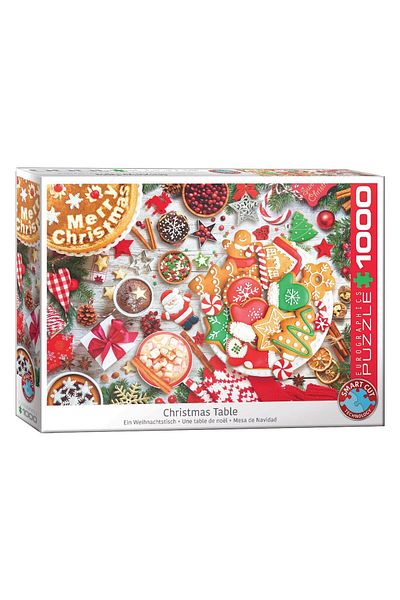 Eurographics Puzzle Eurographics - Christmas Table, 1000 piese