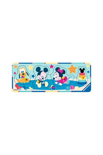 RAVENSBURGER Ravensburger wooden puzzle - Disney characters, 4 pieces