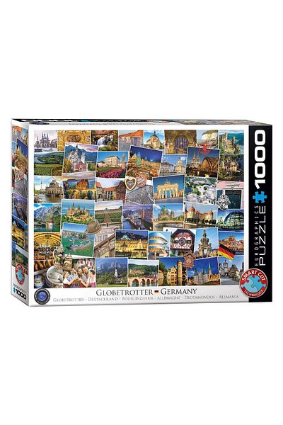Eurographics Puzzle Eurographics - Globetrotter Germany, 1000 pieces