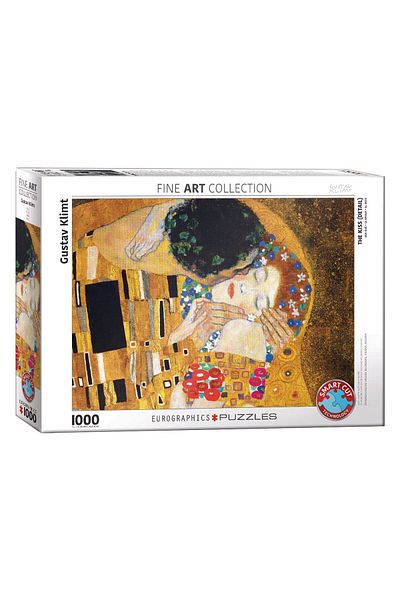 Eurographics Puzzle Eurographics - Gustav Klimt: The Kiss, 1000 pieces